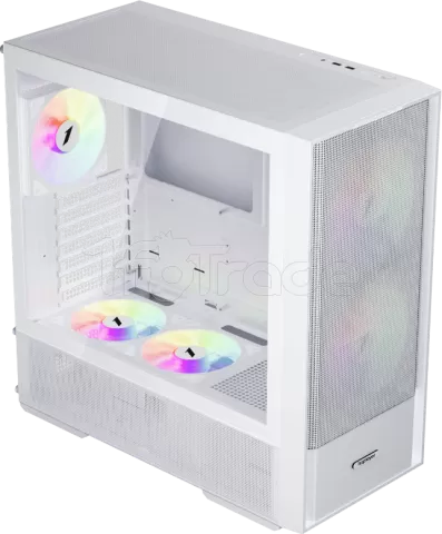 Photo de Boitier Mini Tour Micro ATX 1STPlayer AU7 ARGB (Blanc)
