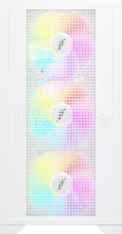 Photo de Boitier Mini Tour Micro ATX 1stPlayer Go2 RGB avec panneau vitré (Blanc)
