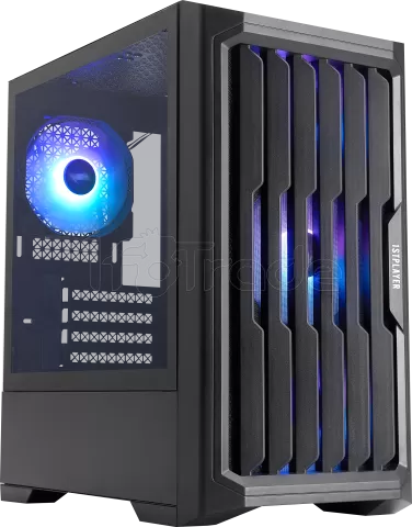 Photo de Boitier Mini Tour Micro ATX 1stPlayer H2 RGB avec panneau vitré (Noir)