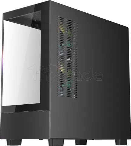Photo de Boitier Mini Tour Micro ATX 1stPlayer Mi5 RGB avec panneaux vitrés (Noir)
