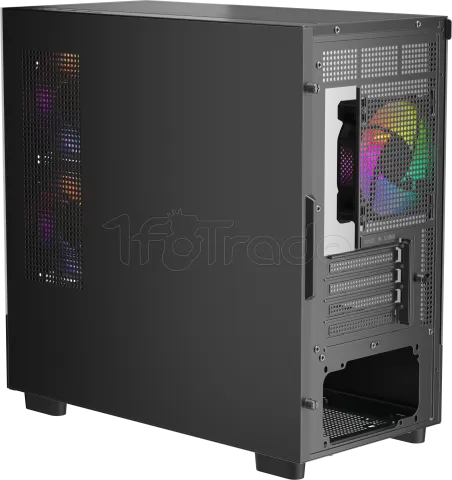 Photo de Boitier Mini Tour Micro ATX 1stPlayer Mi5 RGB avec panneaux vitrés (Noir)