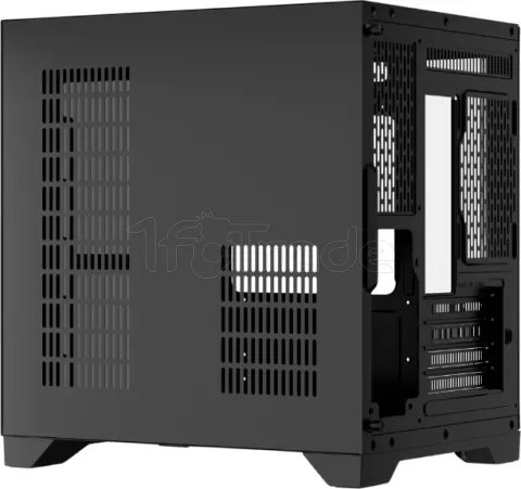 Photo de Boitier Mini Tour Micro ATX 1stPlayer MV5 avec panneaux vitrés (Noir)