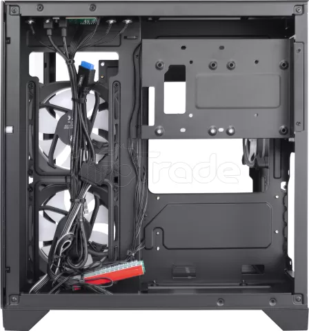 Photo de Boitier Mini Tour Micro ATX 1stPlayer MV5 RGB avec panneaux vitrés (Noir)