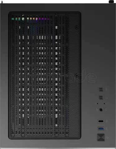 Photo de Boitier Mini Tour Micro ATX 1stPlayer MV5 RGB avec panneaux vitrés (Noir)