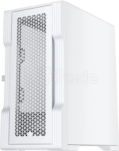 Photo de Boitier Mini Tour Micro ATX 1stPlayer T3 RGB avec panneau vitré (Blanc)