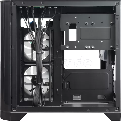 Photo de Boitier Mini Tour Micro ATX 1stPlayer UView 5 RGB avec panneaux vitrés (Noir)