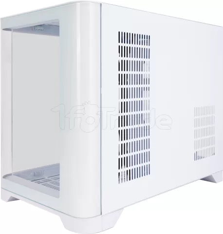 Photo de Boitier Mini Tour Micro ATX 1stPlayer UView 6 RGB avec panneaux vitrés (Blanc)