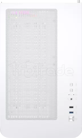 Photo de Boitier Mini Tour Micro ATX 1stPlayer UView 6 RGB avec panneaux vitrés (Blanc)