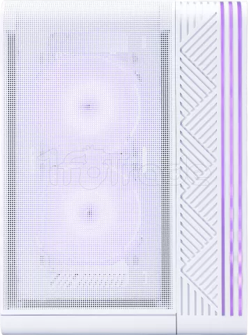 Photo de Boitier Mini Tour Micro ATX 1stPlayer VT5 RGB avec panneau vitré (Blanc)