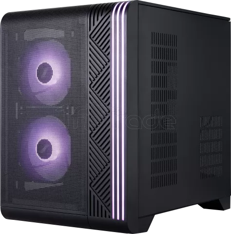 Photo de Boitier Mini Tour Micro ATX 1stPlayer VT5 RGB avec panneau vitré (Noir)