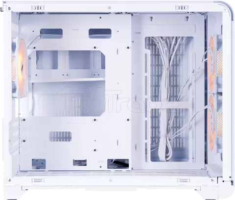 Photo de Boitier Mini Tour Micro ATX 1stPlayer VT6 RGB avec panneau vitré (Blanc)