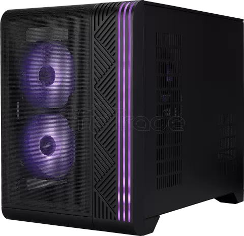 Photo de Boitier Mini Tour Micro ATX 1stPlayer VT6 RGB avec panneau vitré (Noir)