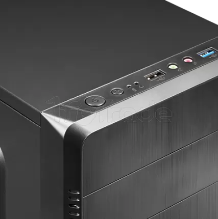 Photo de Boitier Mini Tour Micro ATX Anima ACM500 avec alimentation 500W (Noir)