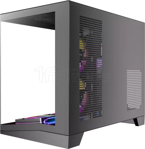 Photo de Boitier Mini Tour Micro ATX Antec CX M3 RGB avec panneaux vitré (Noir)
