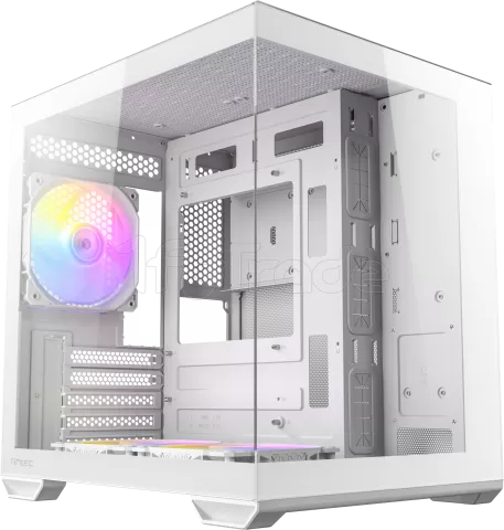 Photo de Boitier Mini Tour Micro-ATX Antec CX60M RGB avec panneaux vitrés (Blanc)