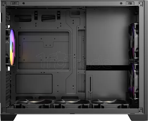 Photo de Boitier Mini Tour Micro ATX Antec Flux M RGB avec panneau vitré (Noir)