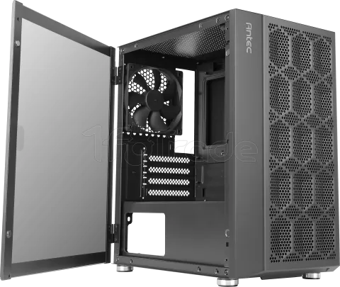 Photo de Boitier Mini Tour Micro-ATX Antec NX200M avec panneaux vitrés (Noir)