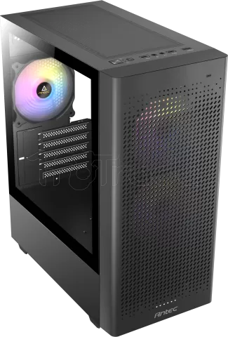 Photo de Boitier Mini Tour Micro-ATX Antec NX500M RGB avec panneaux vitrés (Noir)