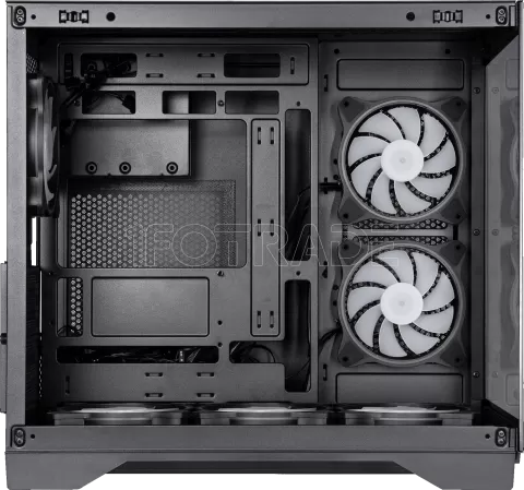 Photo de Boitier Mini Tour Micro ATX Chieftec Visio RGB avec panneaux vitrés (Noir)