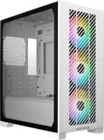 Photo de Boitier Mini Tour Micro ATX Cooler Master Elite 301 RGB avec panneau vitré (Blanc)