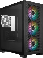 Photo de Boitier Mini Tour Micro ATX Cooler Master Elite 301 RGB avec panneau vitré (Noir)