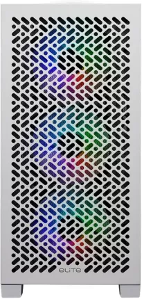 Photo de Boitier Mini Tour Micro ATX Cooler Master Elite 302 RGB avec panneau vitré (Blanc)