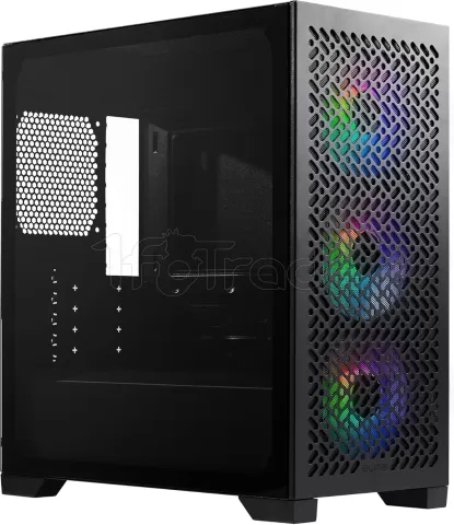 Photo de Boitier Mini Tour Micro ATX Cooler Master Elite 302 RGB avec panneau vitré (Noir)