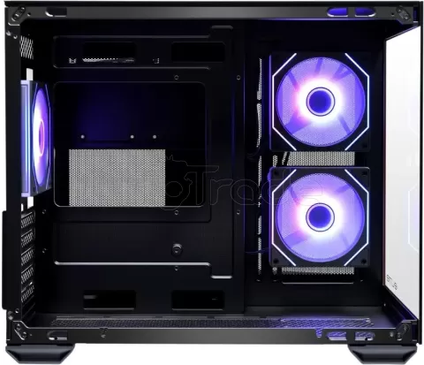Photo de Boitier Mini Tour Micro ATX Cooler Master Elite 481 Wood avec panneau vitré (Noir)