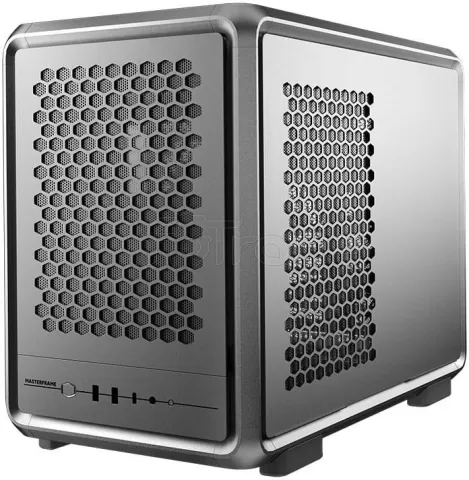 Photo de Boitier Mini Tour Micro ATX Cooler Master MasterFrame 400 Mesh RGB avec panneau vitré (Argent)