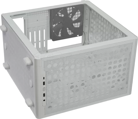 Photo de Boitier Mini Tour Micro ATX Cooler Master Q300L V3 avec panneau vitré (Blanc)