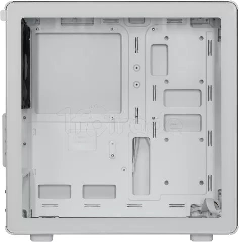 Photo de Boitier Mini Tour Micro ATX Cooler Master Q300L V3 avec panneau vitré (Blanc)