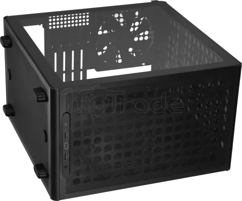 Photo de Boitier Mini Tour Micro ATX Cooler Master Q300L V3 avec panneau vitré (Noir)