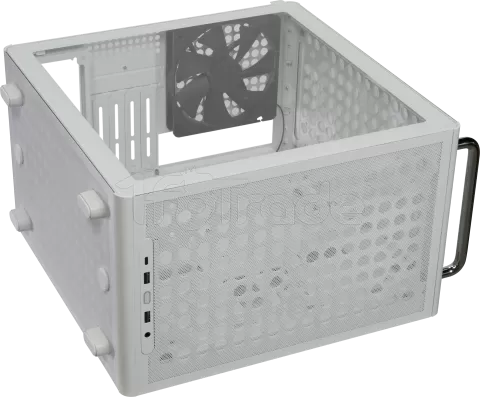 Photo de Boitier Mini Tour Micro ATX Cooler Master Qube 340 avec panneau vitré (Blanc)