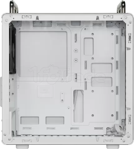 Photo de Boitier Mini Tour Micro ATX Cooler Master Qube 340 avec panneau vitré (Blanc)