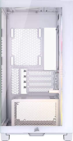 Photo de Boitier Mini Tour Micro ATX Corsair 2800X RS-R RGB avec panneaux vitrés (Blanc)