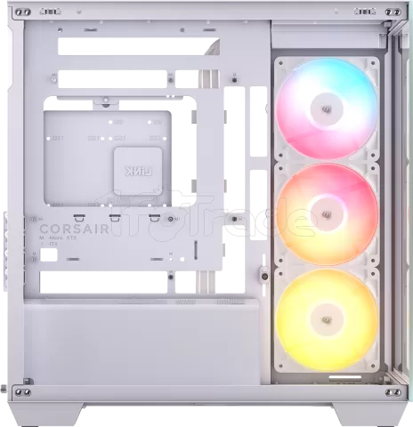 Photo de Boitier Mini Tour Micro ATX Corsair 2800X RS-R RGB avec panneaux vitrés (Blanc)