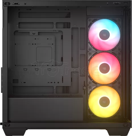 Photo de Boitier Mini Tour Micro ATX Corsair 2800X RS-R RGB avec panneaux vitrés (Noir)