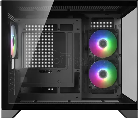 Photo de Boitier Mini Tour Micro ATX Cougar FV150 RGB avec panneaux vitrés (Noir)