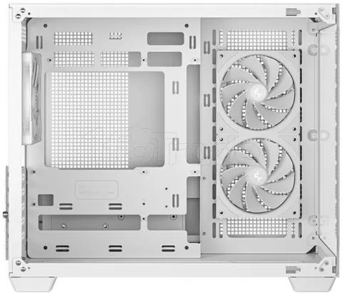 Photo de Boitier Mini Tour Micro ATX DeepCool CG330 3F RGB avec panneaux vitrés (Blanc)