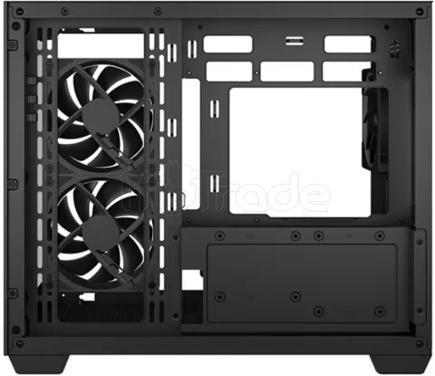 Photo de Boitier Mini Tour Micro ATX DeepCool CG330 3F RGB avec panneaux vitrés (Noir)