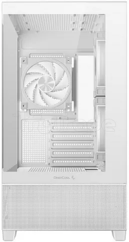 Photo de Boitier Mini Tour Micro ATX DeepCool CG380 3F RGB avec panneaux vitrés (Blanc)