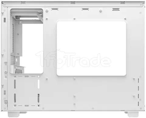 Photo de Boitier Mini Tour Micro ATX DeepCool CH160 Plus avec panneau vitré (Blanc)