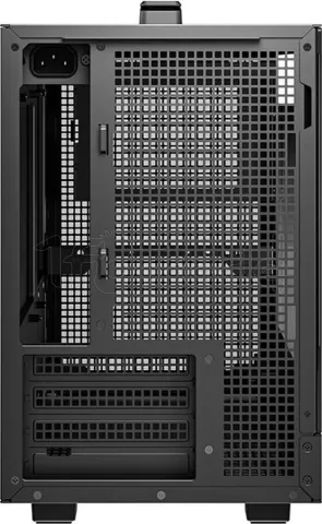 Photo de Boitier Mini Tour Micro ATX DeepCool CH160 Plus avec panneau vitré (Noir)