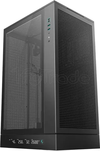 Photo de Boitier Mini Tour Micro ATX DeepCool CH270 Digital avec panneau vitré (Noir)