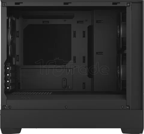 Photo de Boitier Mini Tour Micro ATX Fractal Design Pop Mini Silent avec panneau vitré (Noir)
