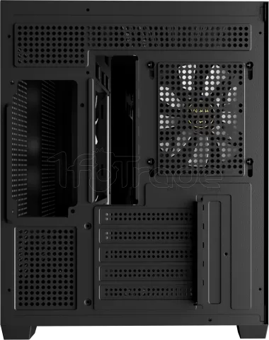 Photo de Boitier Mini Tour Micro ATX Gamdias Aura GC10M RGB avec panneaux vitrés (Noir)