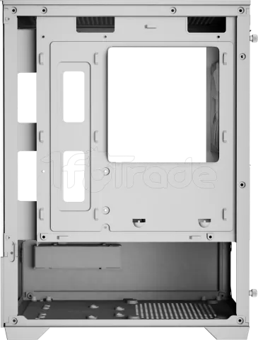 Photo de Boitier Mini Tour Micro ATX Gamdias Aura GC9M RGB avec panneaux vitrés (Blanc)