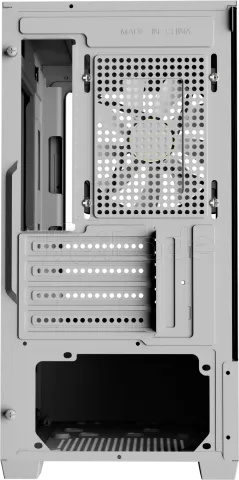Photo de Boitier Mini Tour Micro ATX Gamdias Aura GC9M RGB avec panneaux vitrés (Blanc)