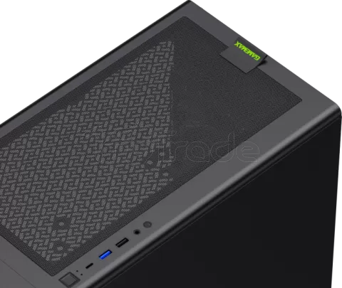 Photo de Boitier Mini Tour Micro ATX Gamemax Aeris 330 ARGB avec panneau vitré (Noir)