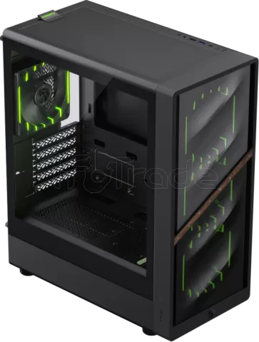 Photo de Boitier Mini Tour Micro ATX Gamemax Aeris 330 ARGB avec panneau vitré (Noir)